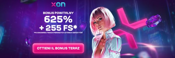 Xon Casino weekly free spins credited to a player account